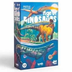 Puzzle + gra obserwacyjna Age of dinosaurs