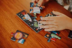Puzzle-kartka z życzeniami Kosmos 12el. 3+