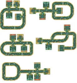 Puzzle kartonowe DROGI
