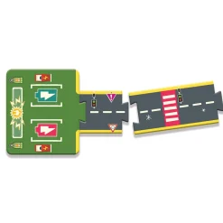 Puzzle kartonowe drogi ulice CRAZY MOTORS