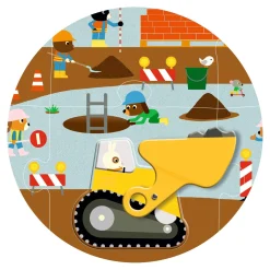 Puzzle kartonowe gigant PLAC BUDOWY