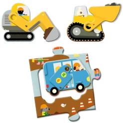Puzzle kartonowe gigant PLAC BUDOWY