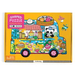 Puzzle konturowe Food Truck 75 elementów 5+