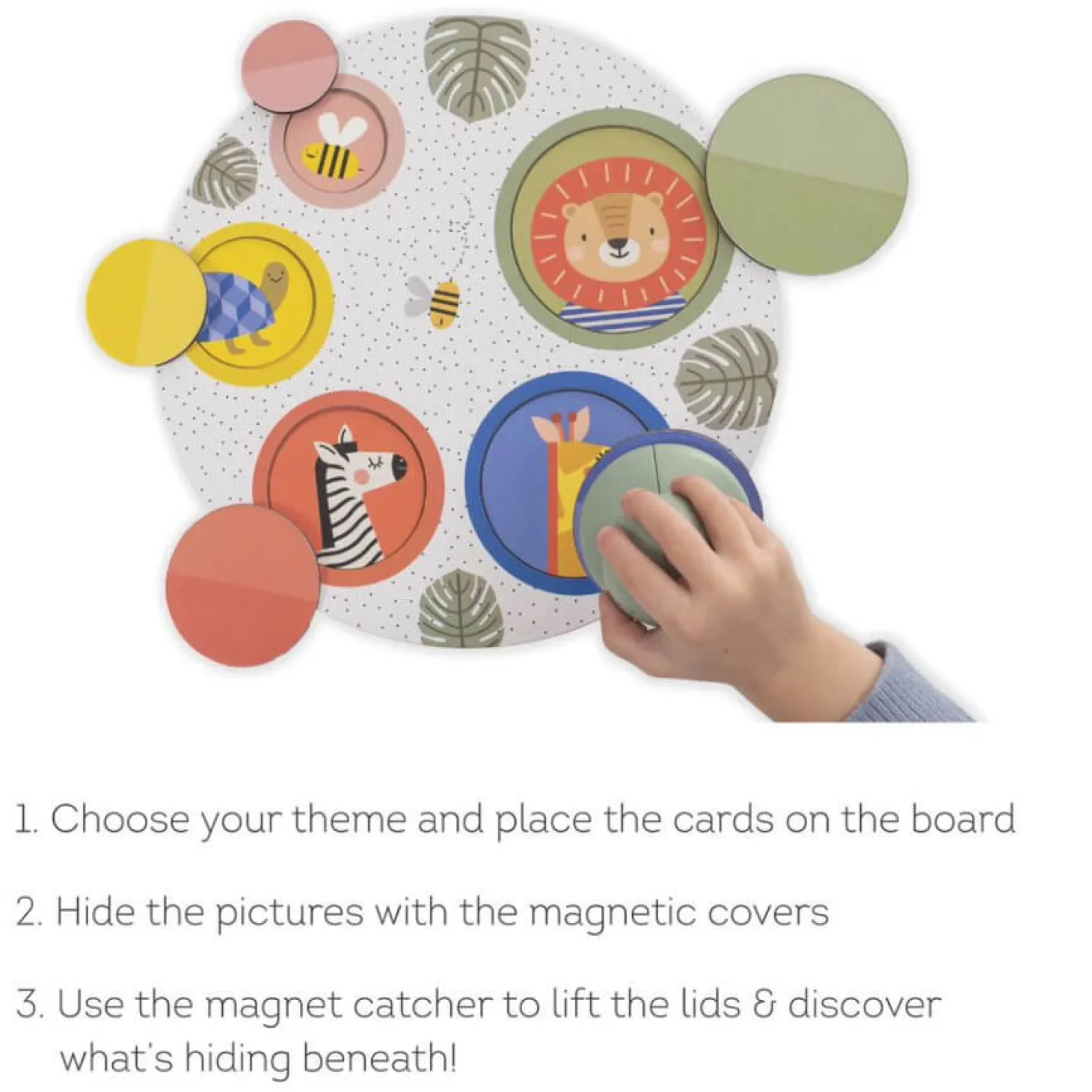 Puzzle Magnetyczne A KUKU