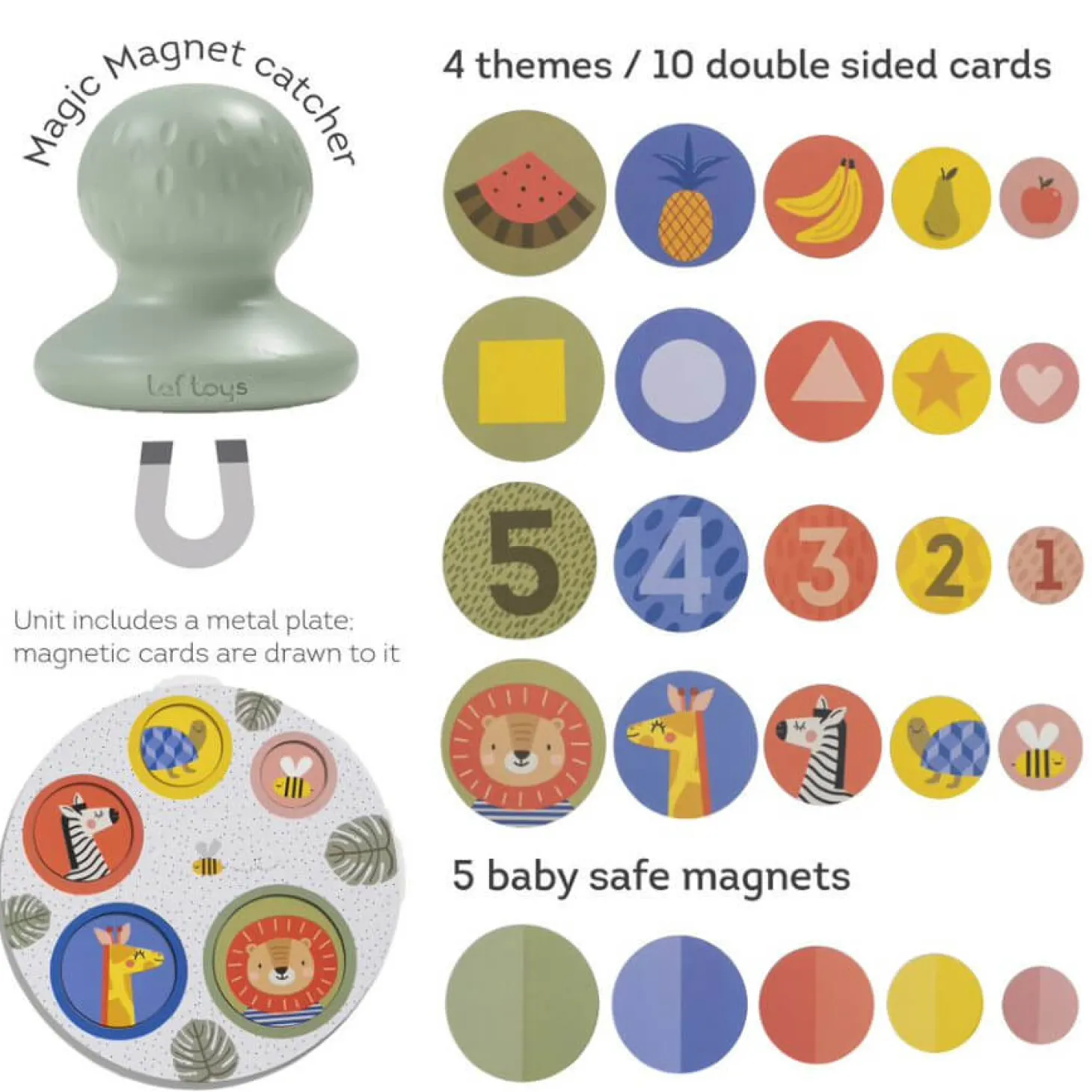 Puzzle Magnetyczne A KUKU