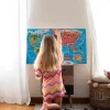 Puzzle magnetyczne Mapa świata