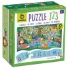 Puzzle 123 – MATEMATYCZNE puzzle dla najmłodszych – DŻUNGLA