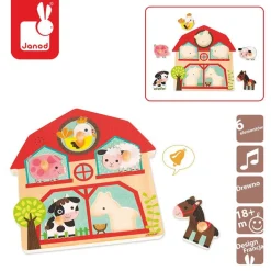 Puzzle muzyczne Mieszkańcy farmy