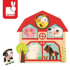 Puzzle muzyczne Mieszkańcy farmy