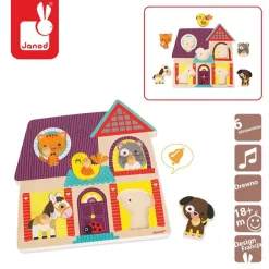 Puzzle muzyczne Moi mali przyjaciele