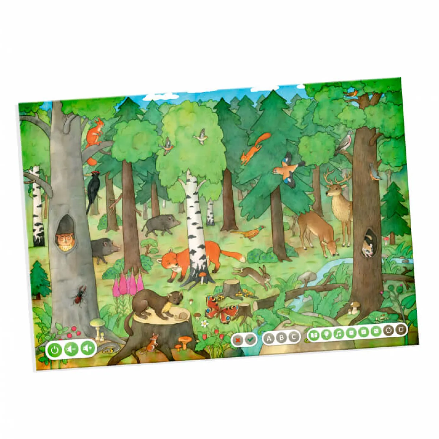 Puzzle Nasz las 5+
