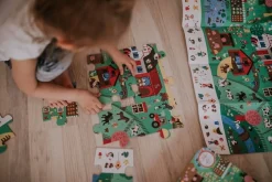 Puzzle obserwacyjne w walizce Farma 24 elementy 3+