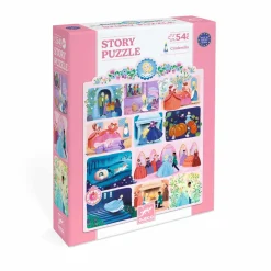 Puzzle opowieść - KOPCIUSZEK 54 el.
