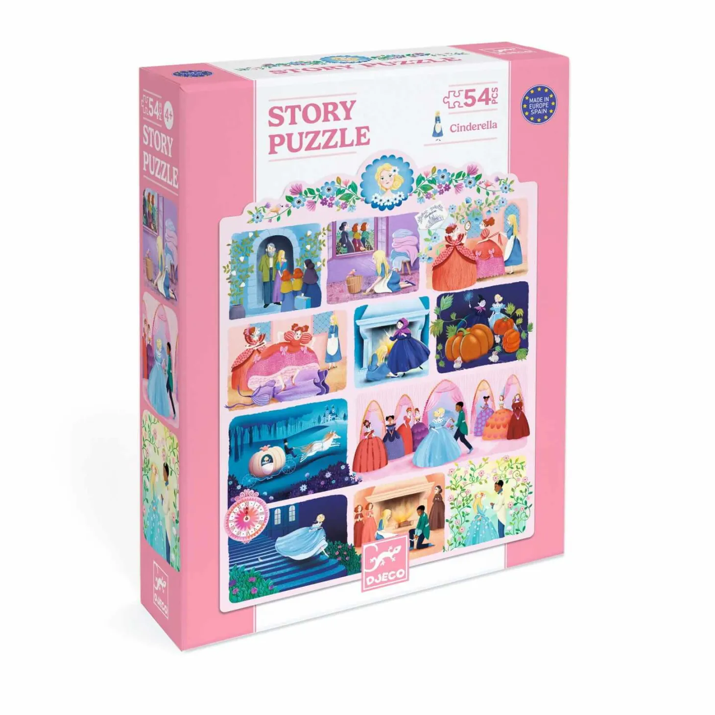 Puzzle opowieść - KOPCIUSZEK 54 el.