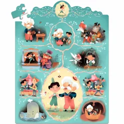 Puzzle opowieść - PINOKIO 54 el.