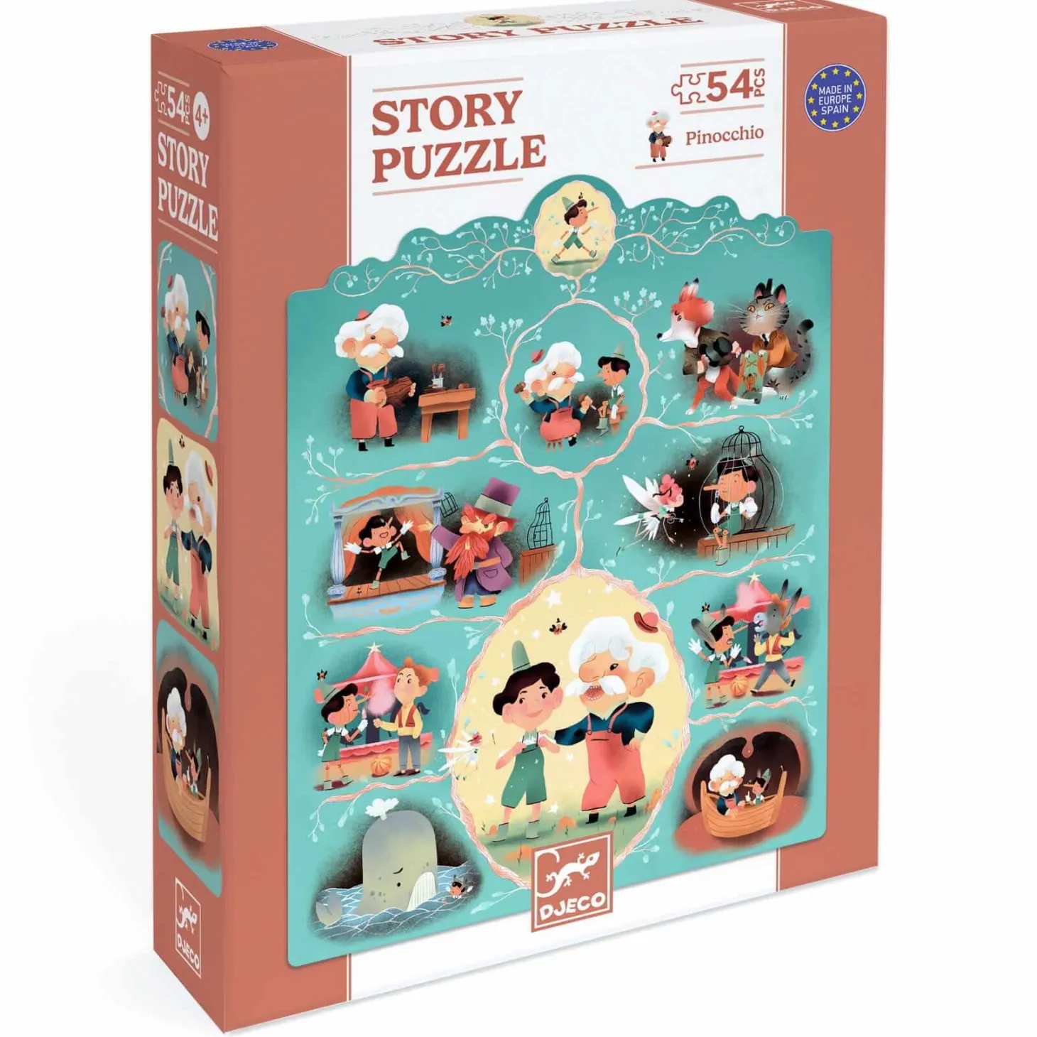 Puzzle opowieść - PINOKIO 54 el.