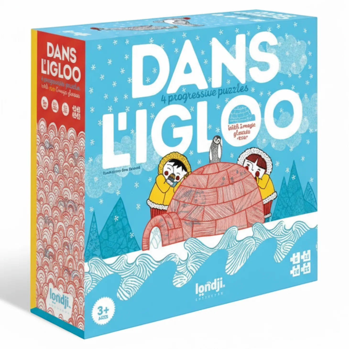 Puzzle progresywne Dans L'Igloo - W igloo