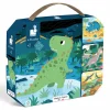 Puzzle progresywne Dinozaury - 4 układanki 3+