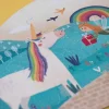 Puzzle progresywne Urodziny Jednorożca