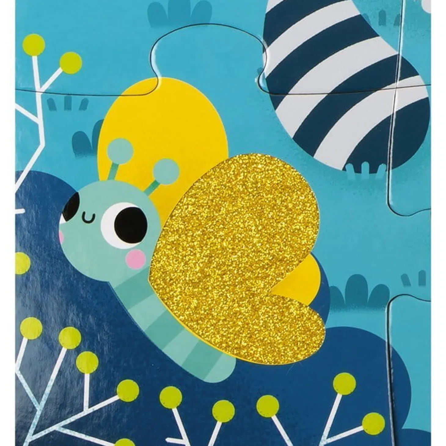 Puzzle sensoryczne 20 elementów Leśne zwierzęta