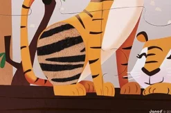 Puzzle sensoryczne 20 elementów Wycieczka do zoo