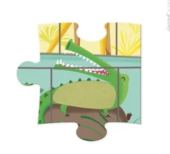 Puzzle sensoryczne 20 elementów Wycieczka do zoo