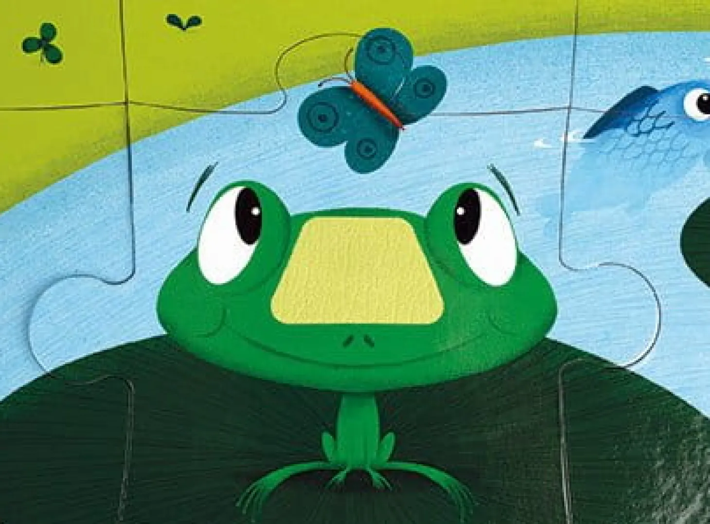 Puzzle sensoryczne 20 elementów Farma
