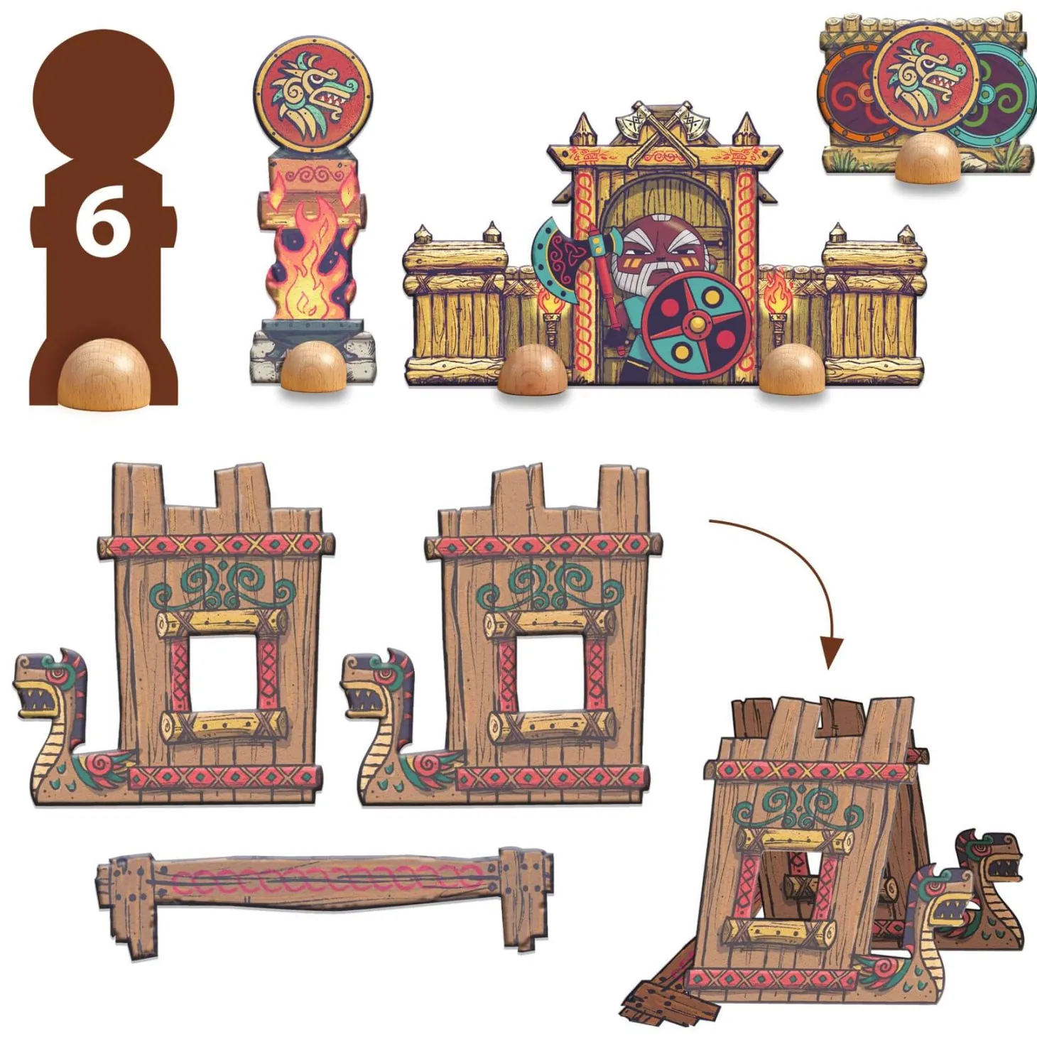 Puzzle tekturowe Arty toys - BARBARIOUS