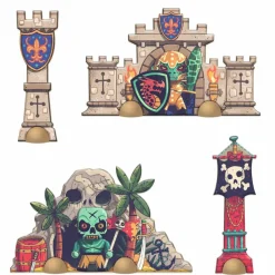 Puzzle tekturowe Arty Toys - BITWA