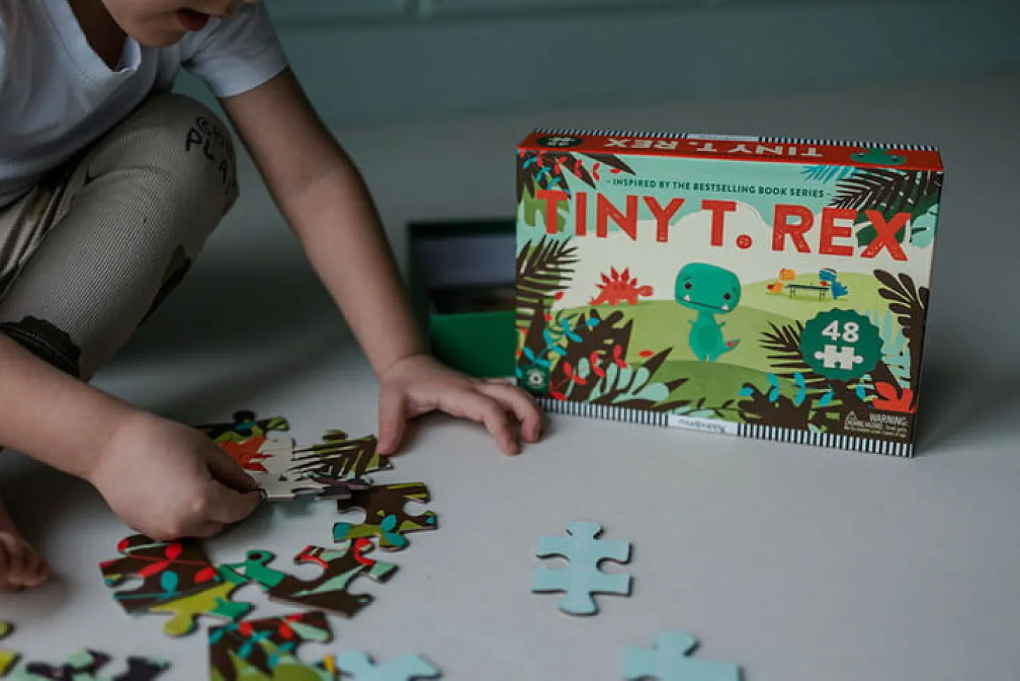 Puzzle Tiny T.rex 48 elementów 3+