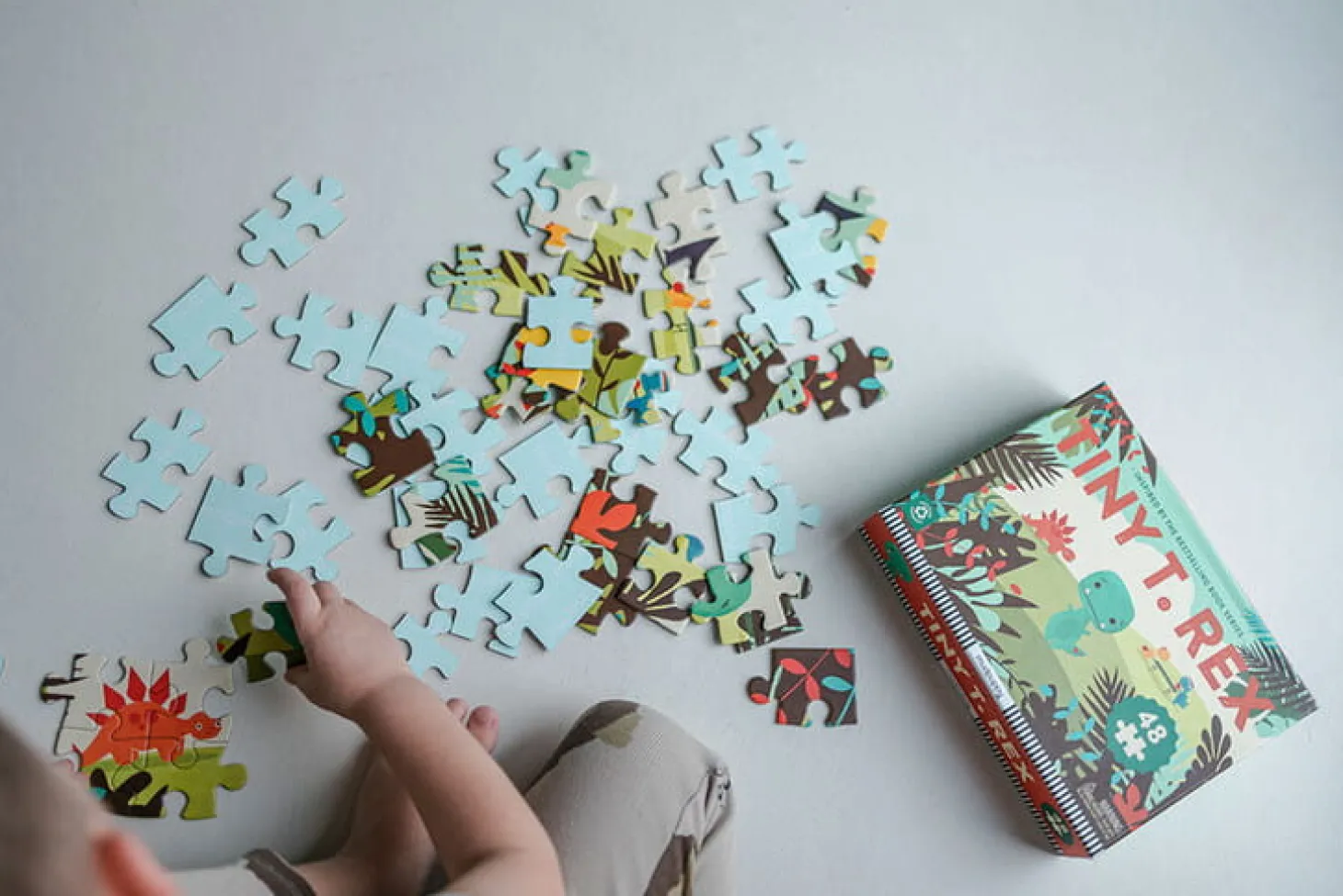 Puzzle Tiny T.rex 48 elementów 3+