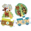 Puzzle trio LEŚNY POCIĄG 20 el.