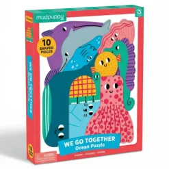 Puzzle układanka Wszyscy razem Ocean 10 elementów 3+
