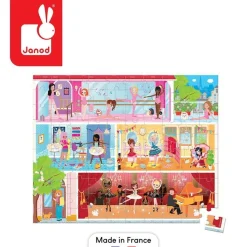 Puzzle w walizce Akademia tańca 100 elementów 6+