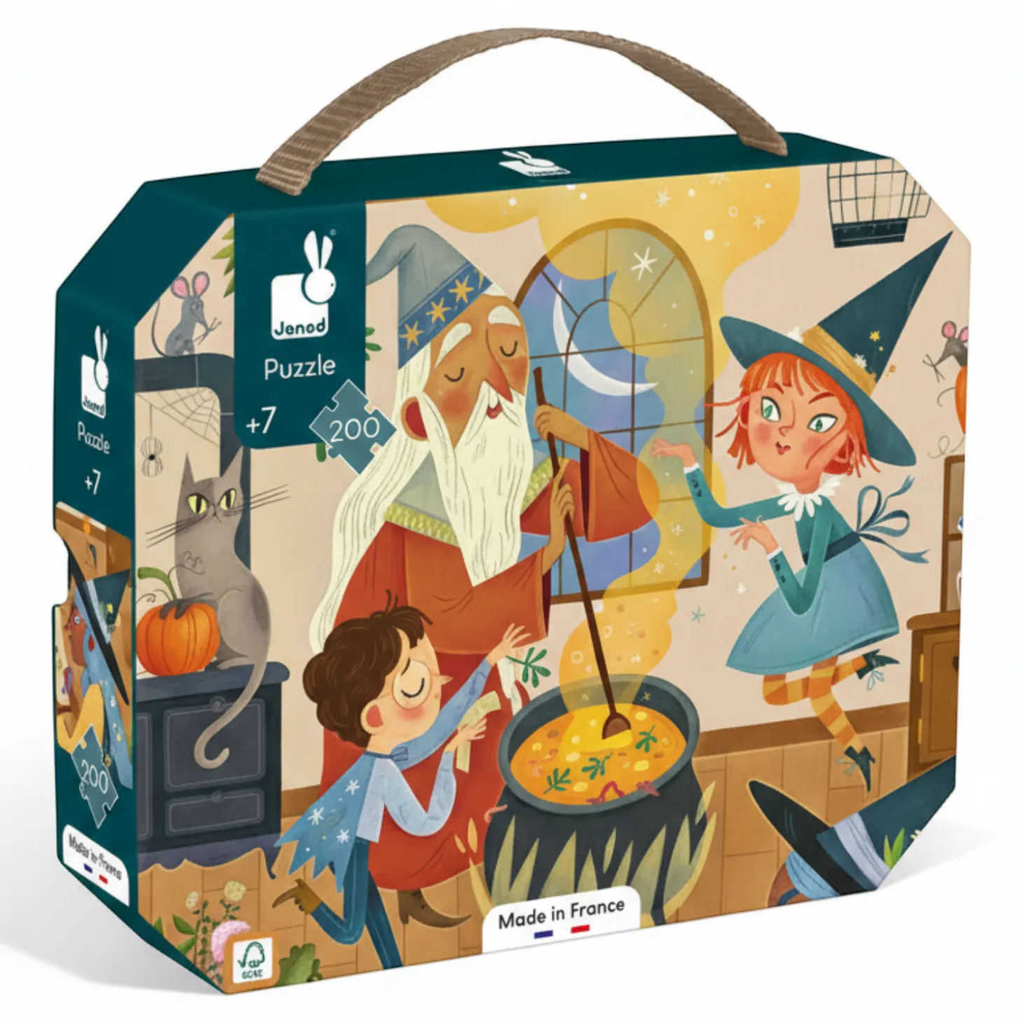 Puzzle w walizce Czary 200 elementów