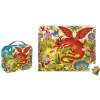 Puzzle w walizce Królestwo smoków 54 elementy 5+