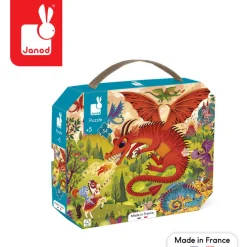 Puzzle w walizce Królestwo smoków 54 elementy 5+