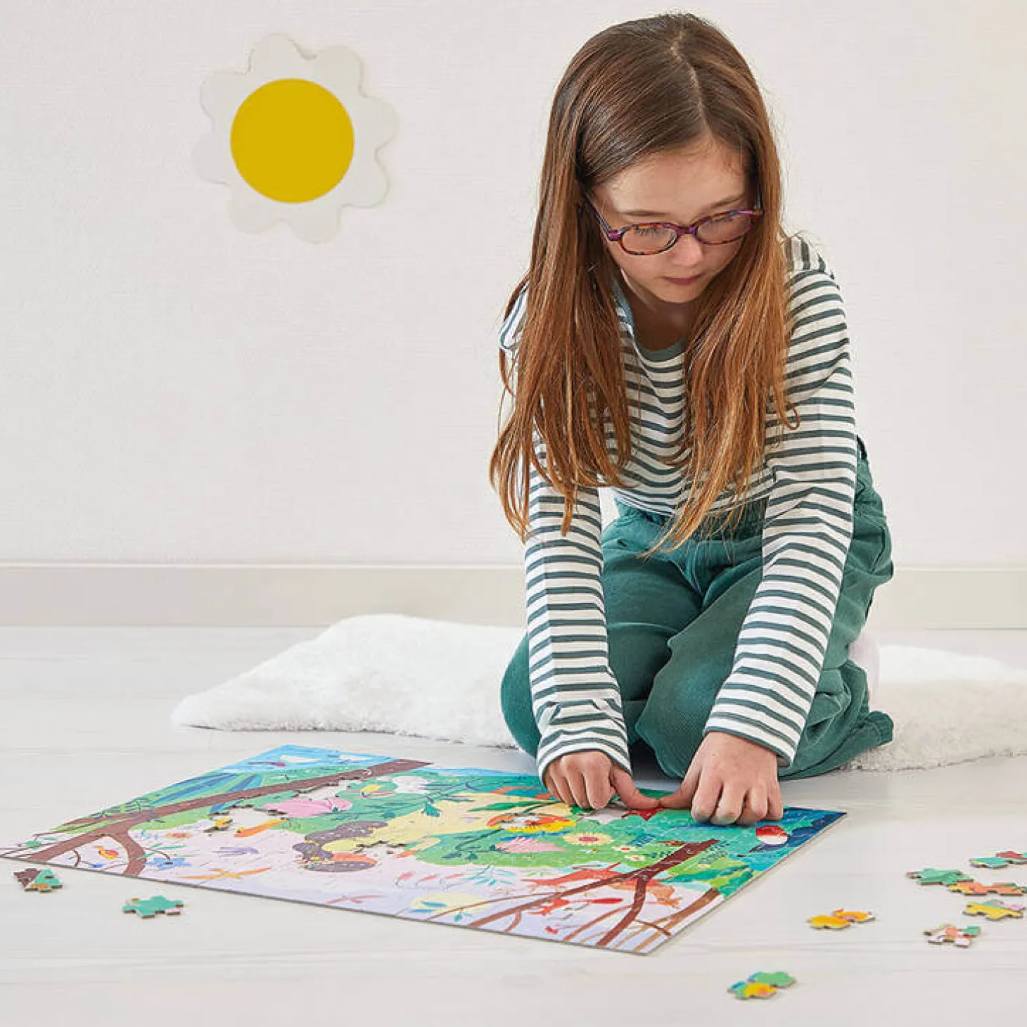 Puzzle w walizce Matka natura 200 elementów
