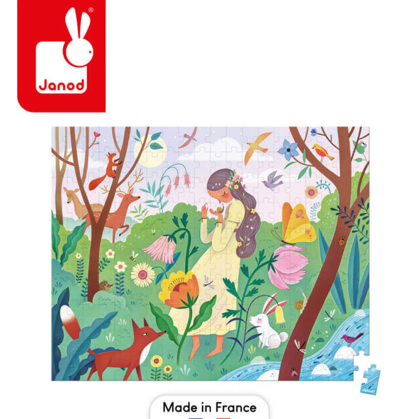 Puzzle w walizce Matka natura 200 elementów