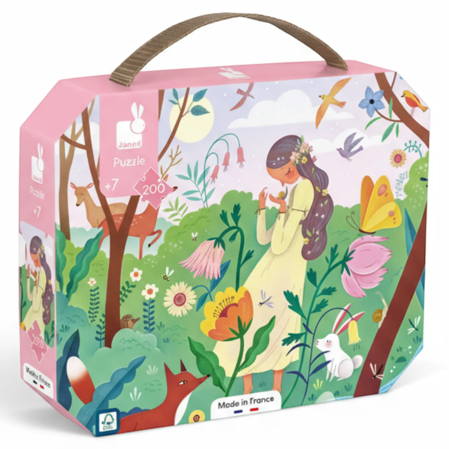 Puzzle w walizce Matka natura 200 elementów