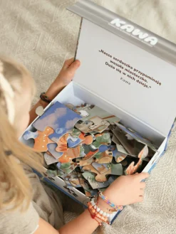 Puzzle XL prezentowe 48 elementów "Wesołe Miasteczko"