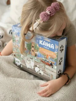 Puzzle XL prezentowe 48 elementów "Wesołe Miasteczko"