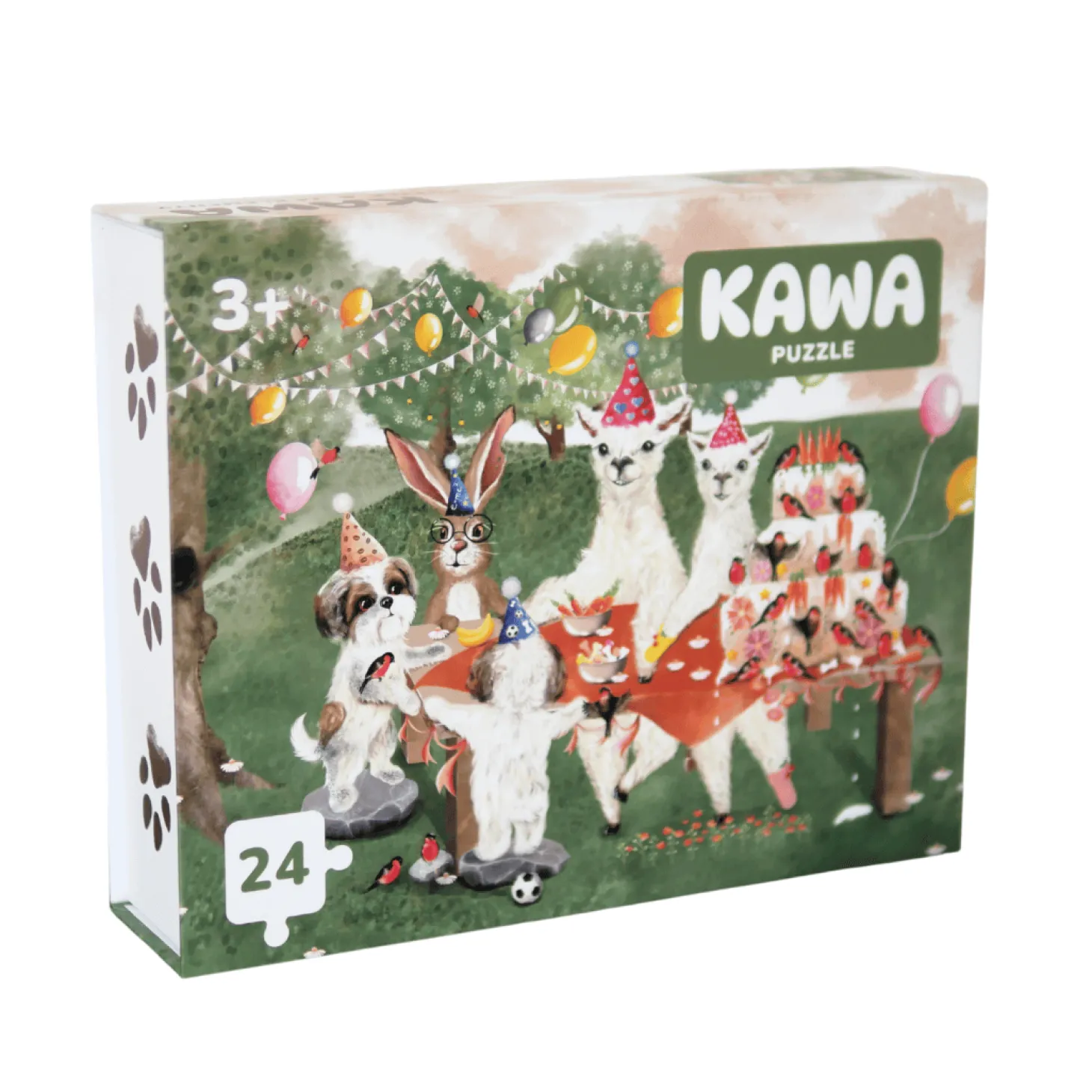 Puzzle XL prezentowe 24 elementy "Urodziny"
