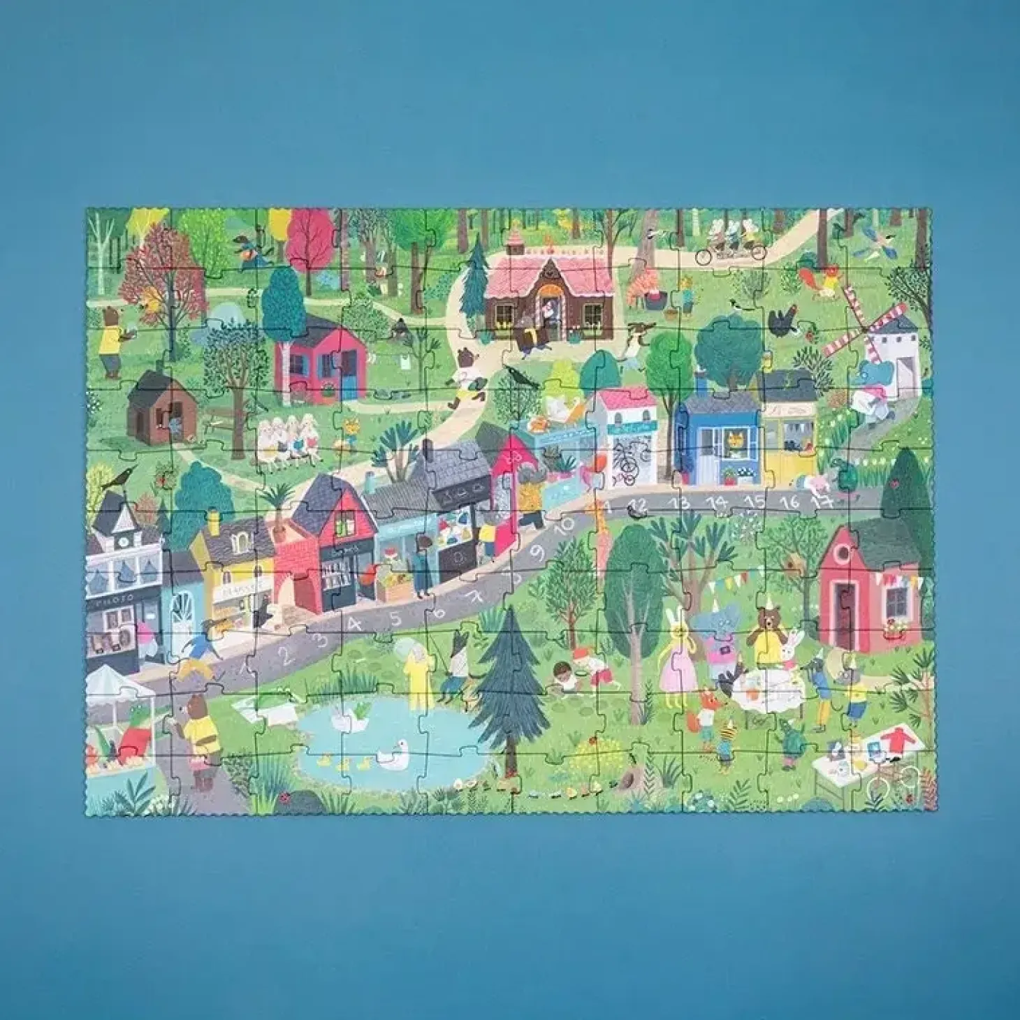 Puzzle z grą detektywistyczną Tajemnicza sprawa urodzin