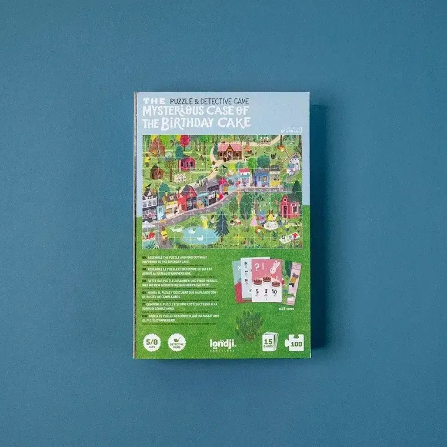 Puzzle z grą detektywistyczną Tajemnicza sprawa urodzin