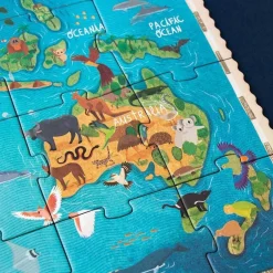 Puzzle z grą obserwacyjną Animal Planet