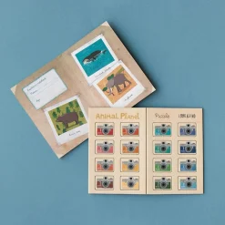 Puzzle z grą obserwacyjną Animal Planet