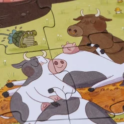 Puzzle z grą obserwacyjną Farmtastick