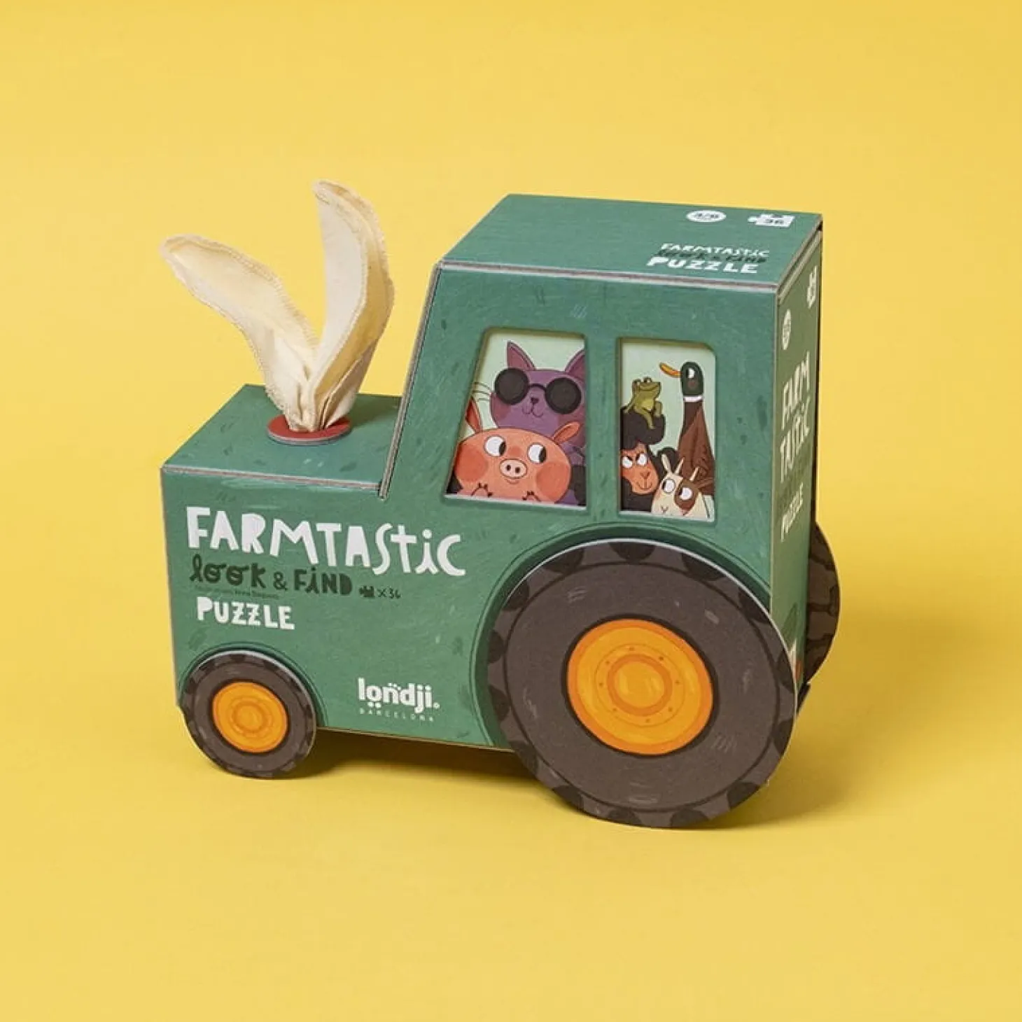 Puzzle z grą obserwacyjną Farmtastick