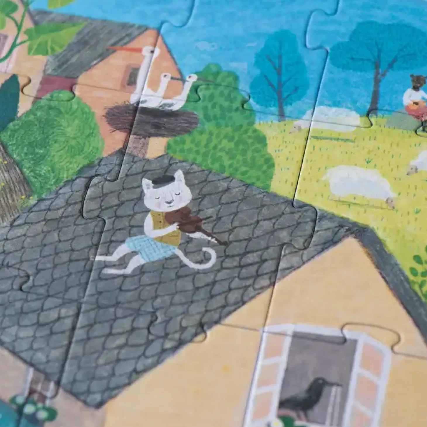 Puzzle z grą obserwacyjną Pewnego razu...